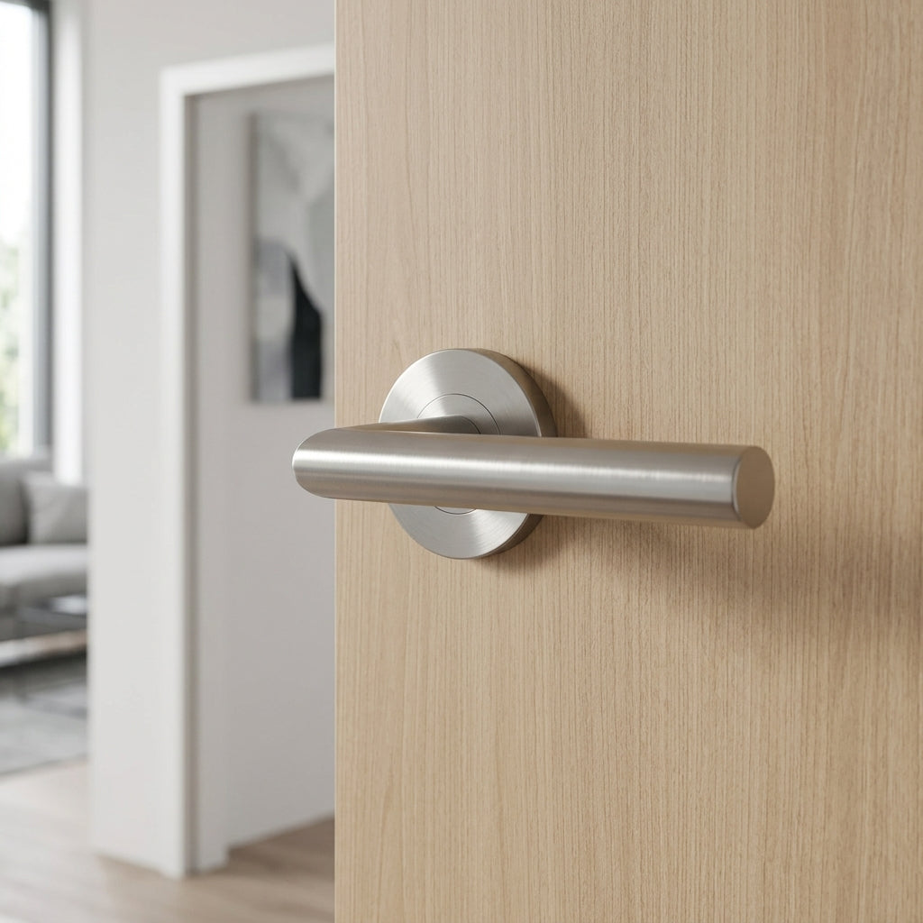 19mm Dia. Grade 4 Mitred Safety Lever on Round Rose