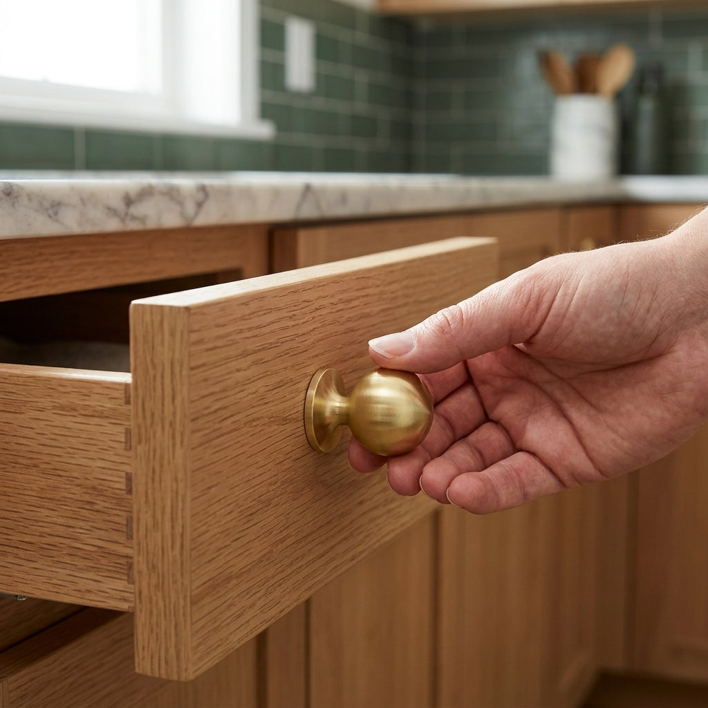 Plain Caesar Cabinet Knob