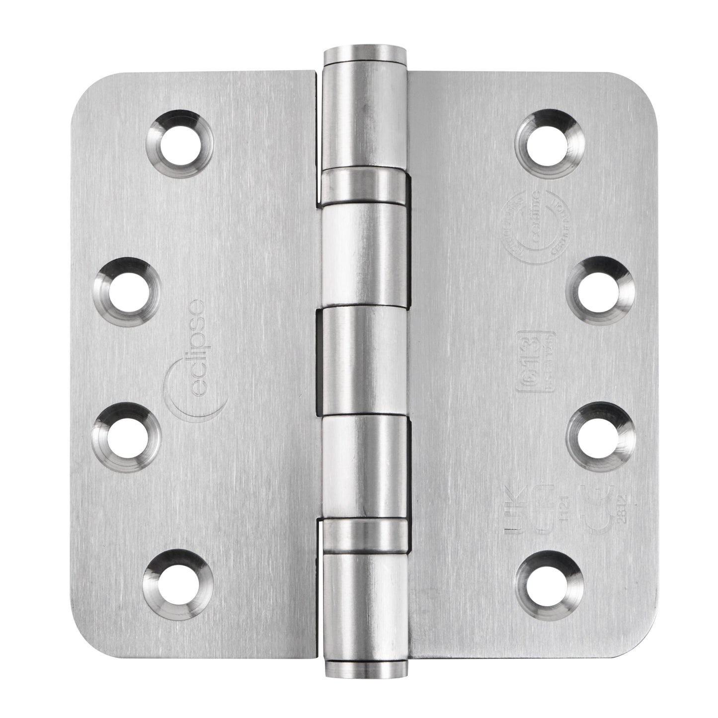 102x102mm Grade 13 Stainless Steel Radius Ball Bearing Hinge