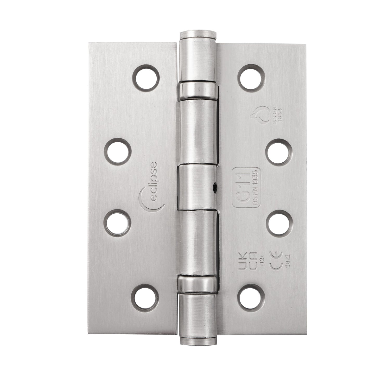 102x76x2.7mm Grade 11 Mild Steel Ball Bearing Hinge