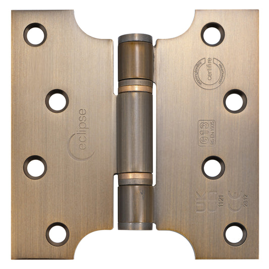 102x51x102x3mm Stainless Steel Grade 13 Fire Rated Thrust Bearing Parliament Hinge