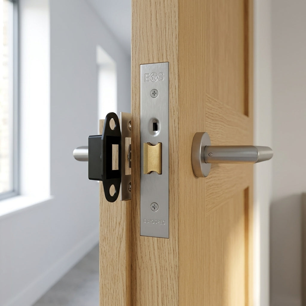 Easi-T Euro Profile Cylinder Night Latch - Case Only