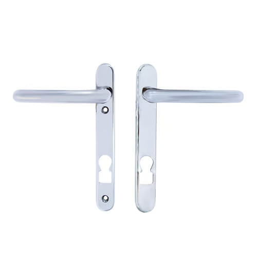 Invincible Surefire Lever Lever UPVC Multipoint Door Handles - 92mm PZ 122mm Screw Centres