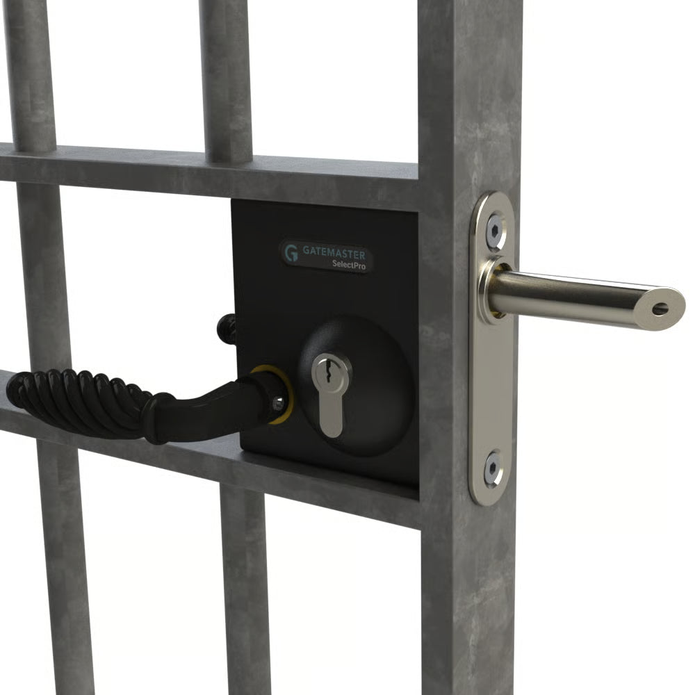 Bolt on Gate Lever Operated Deadlocking Latch - Suits 40mm - 60mm Box Sections