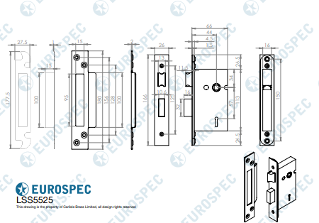 Easi-T 5 Lever Sashlock