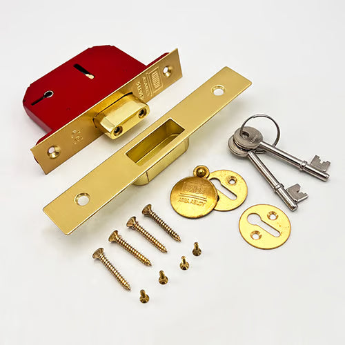 2105 Non British Standard 5 Lever Mortice Deadlock