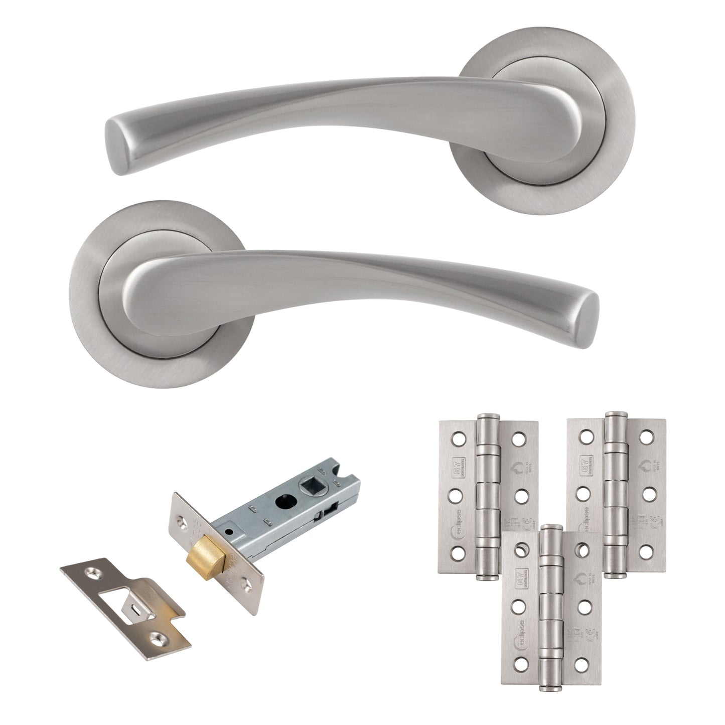 Monza Lever Latch Pack (8 Finishes Available)