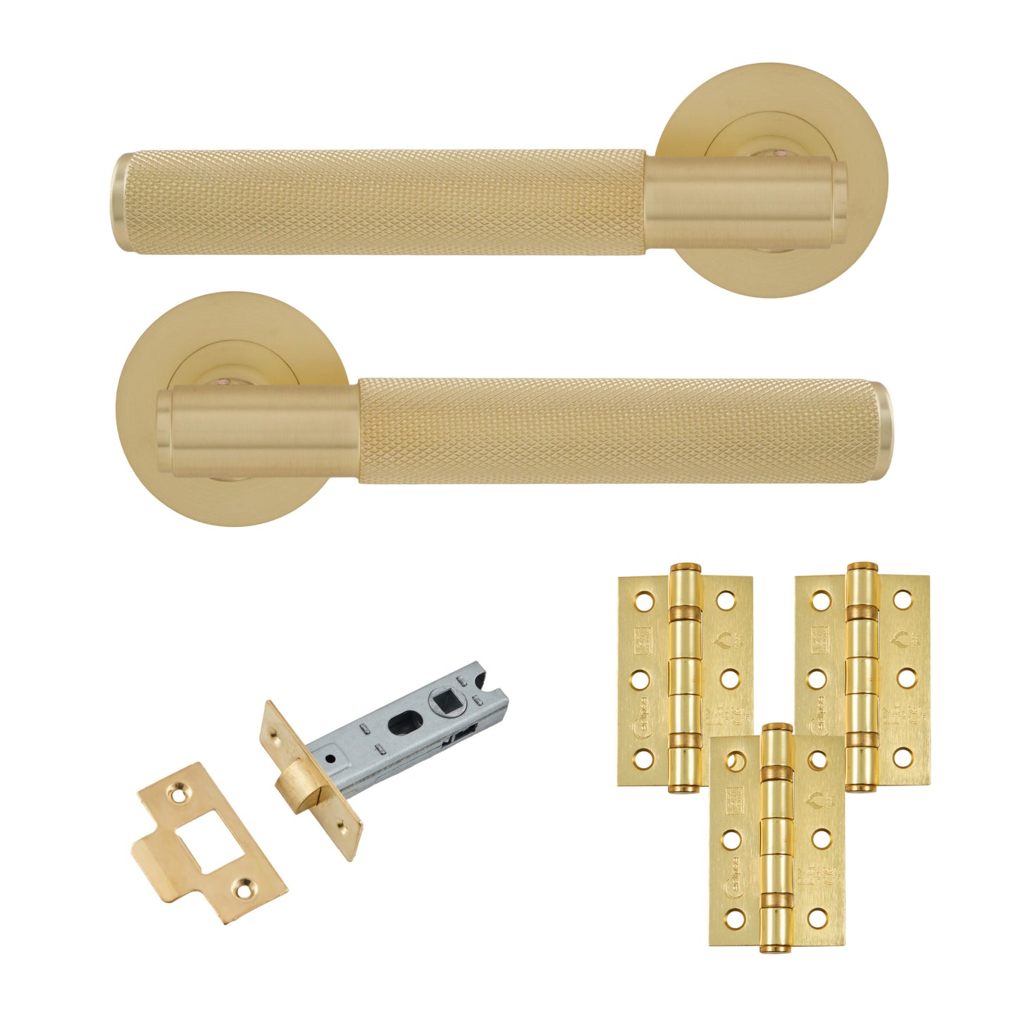 Knurled Lever Latch Pack (3 Finishes)