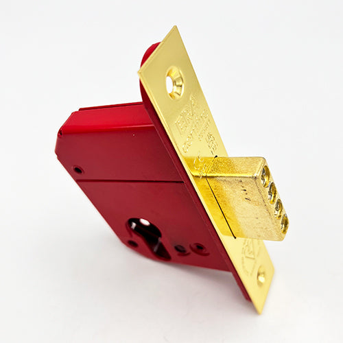 233 British Standard Euro Mortice Deadlock Kit Complete With Euro Key & Turn Cylinder