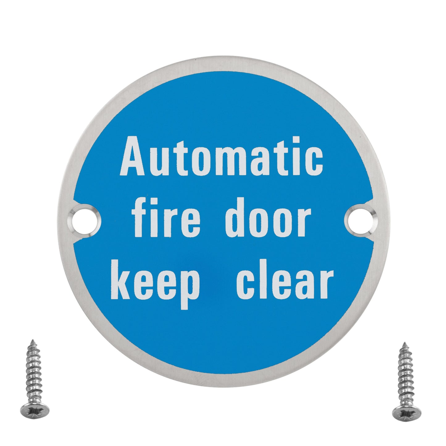 AUTOMATIC FIRE DOOR KEEP CLEAR