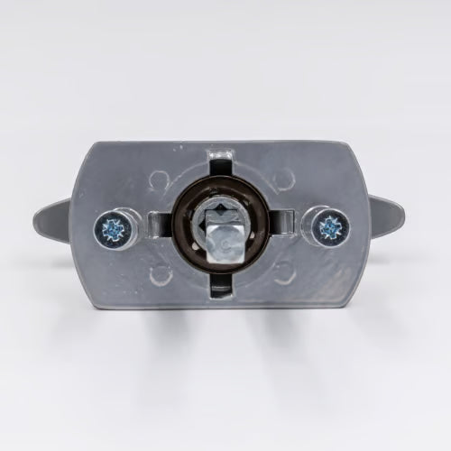 Garage Door T Handle - Square Spindle - Long Lugs - Rear Fix