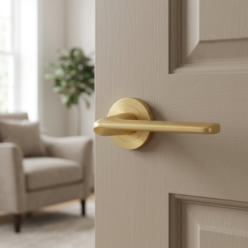 Vortex lever on rose