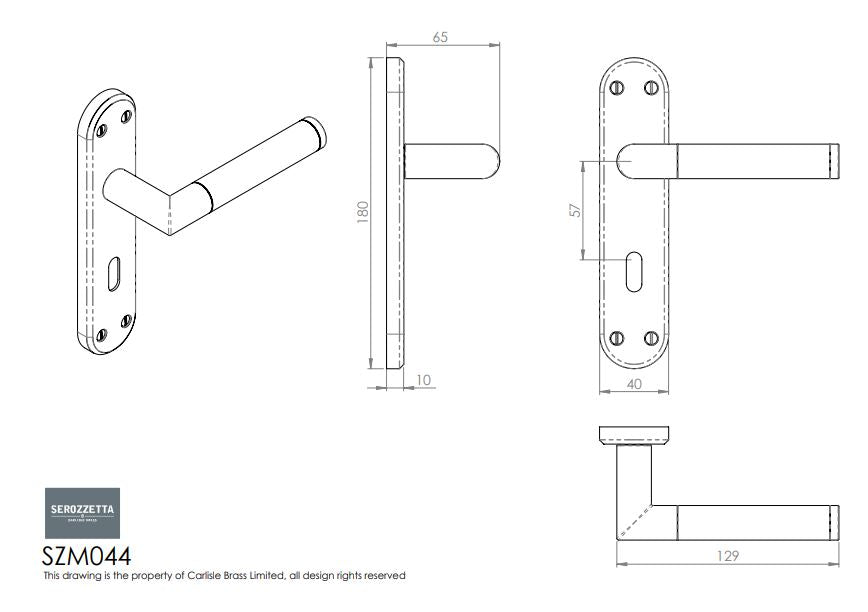 Scope Lever on Backplate