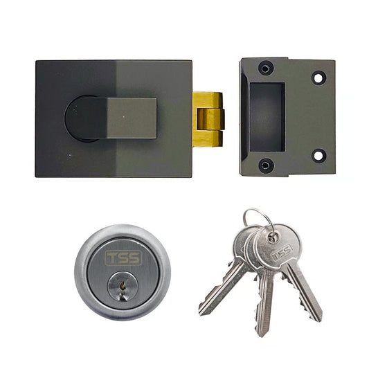Pin Modern Rollerbolt Nightlatch 60mm