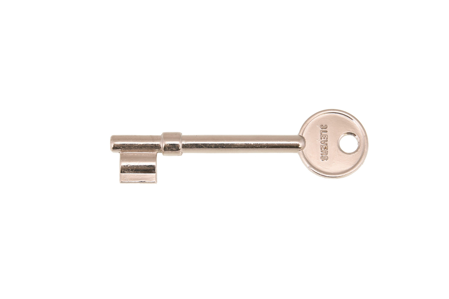 Key blank to suit 3 lever locks (right hand)
