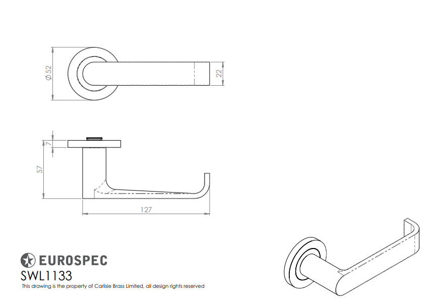 SWL Zurigo Lever on Rose