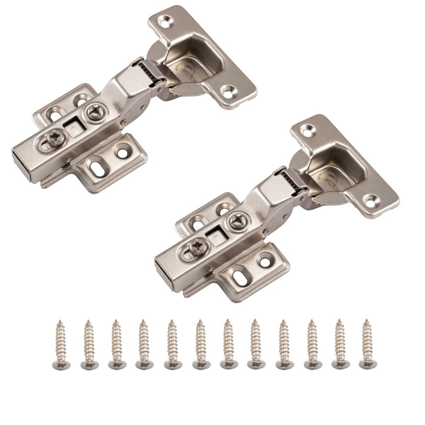Half Overlay Clip on Cabinet Hinge (Soft Close)