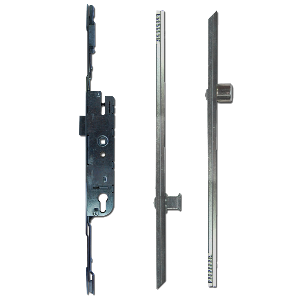 Adaptable Multipoint Lock 2 Mushroom & 2 Roller + Keeps