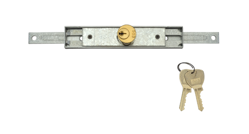 1896 Centre Gate Lock 140mm x 25mm x 184mm