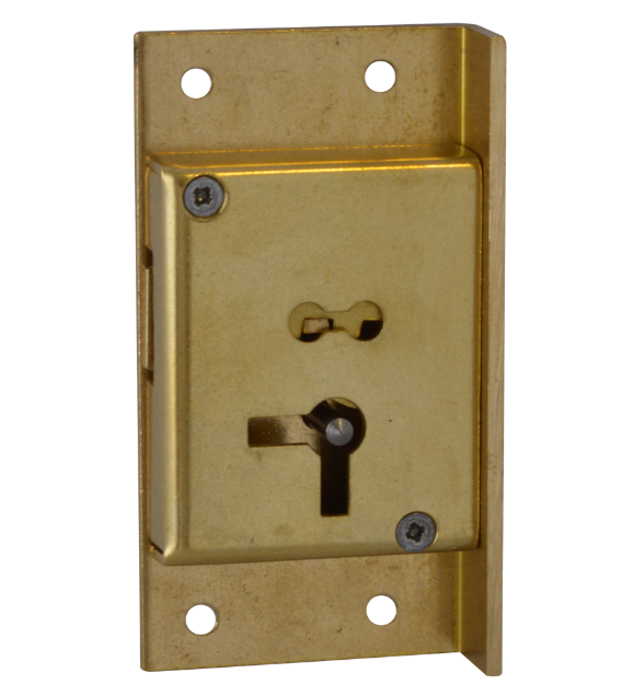 61 4 Lever Cut Cupboard Lock 64mm