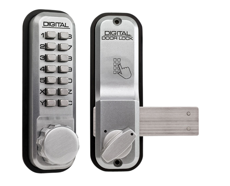 2200 Series Digital Lock With Rim Dead Bolt
