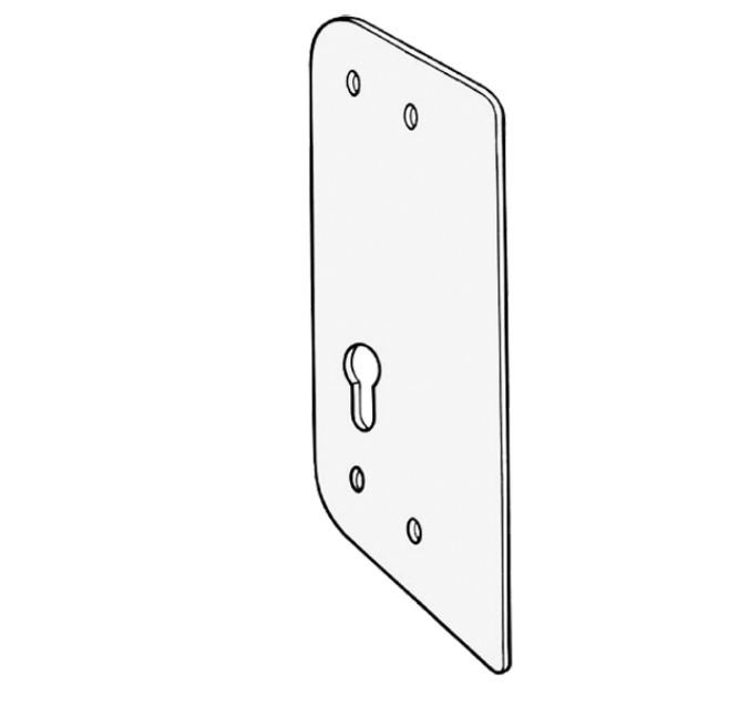 AT3EU Extra Long Anti-Thrust Plate To Suit Euro Deadlocks