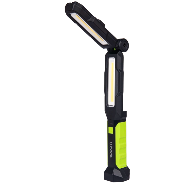 15W 2200 Lumen Rechargeable Twin Head Folding LED Work Light With USB-C Power Bank