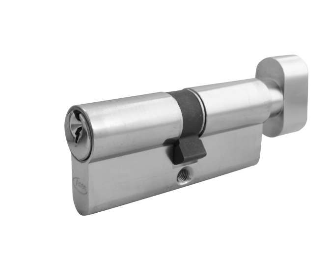5-Pin Euro Key & Turn Cylinder Visi