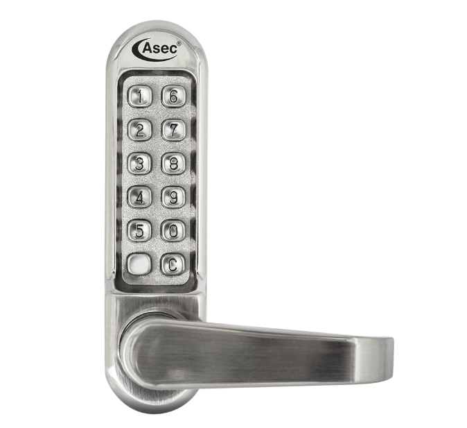 AS4300 Series Lever Operated Digital Lock With Adaptor Kit For Panic Device No Latch