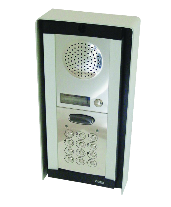8K Series Audio 1Way Intercom Kit Complete With Keypad