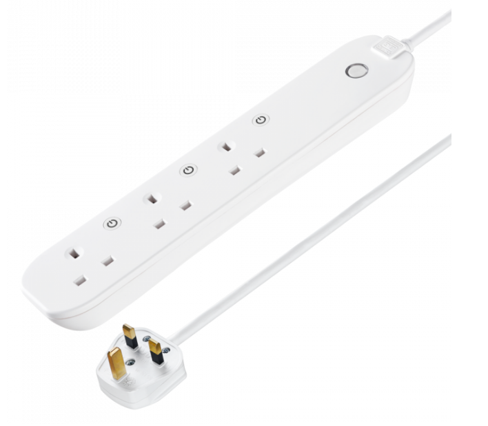 13A Smart Extension Lead With 3 Sockets