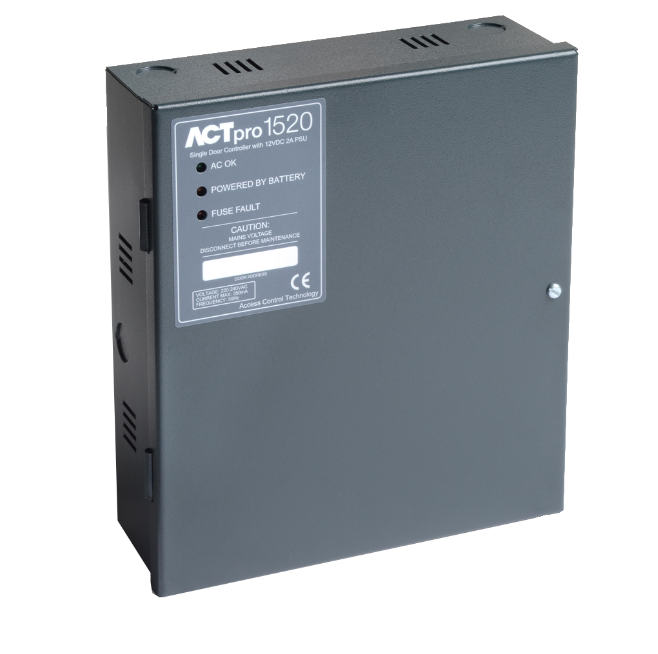 ACTpro 1520 Single Door IP Controller with PSU