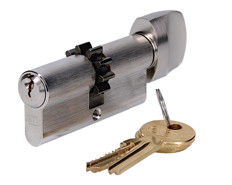 A5 KDZ COG Euro Key & Turn Cylinder 10 Tooth KD