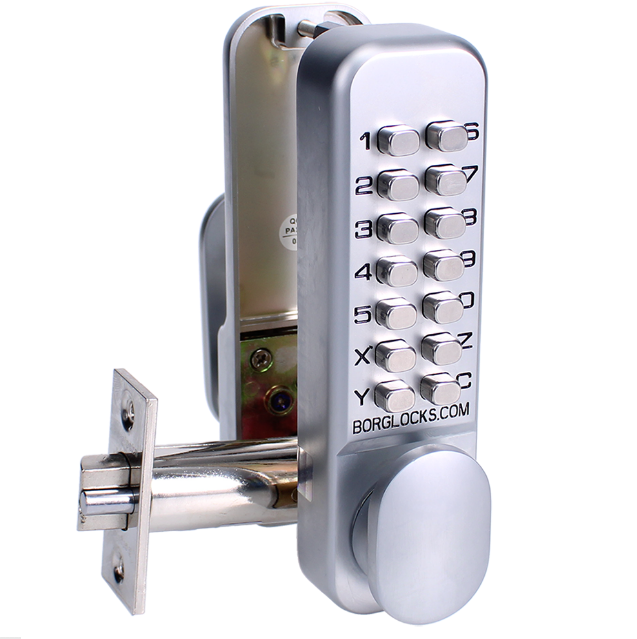 BL2201 Digital Lock With Optional Holdback Inside Handle And 60mm Latch