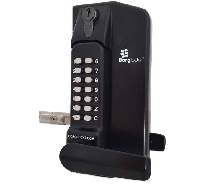 BL3400 ECP Lever Operated Marine Grade Metal Gate Single Digital Lock