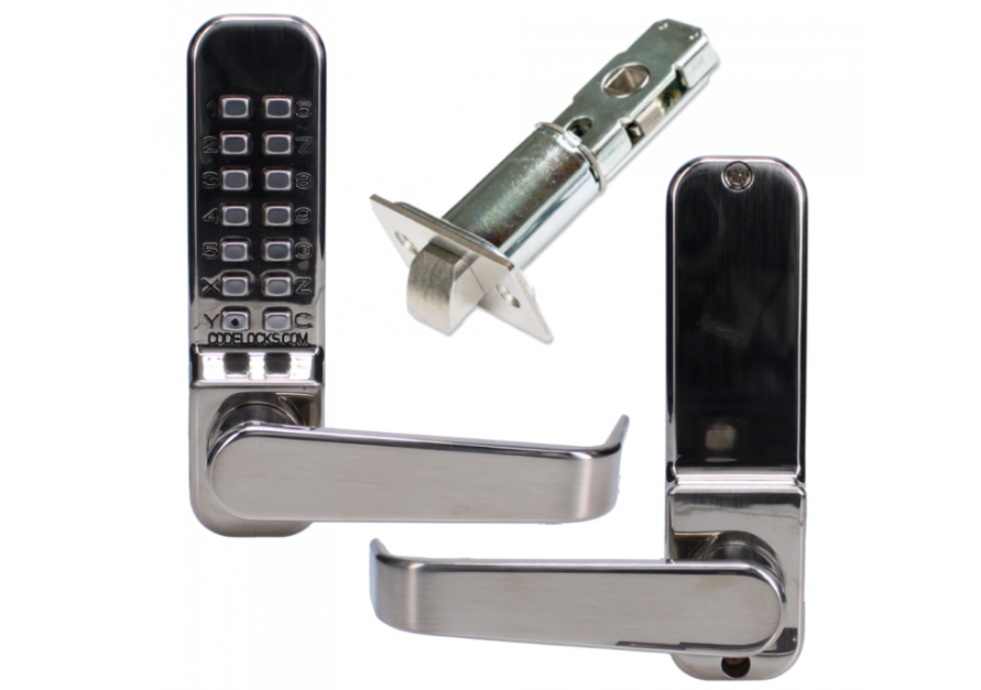CL0440 / CL0445 Stainless Steel Digital Gate Lock With Adjustable Latch