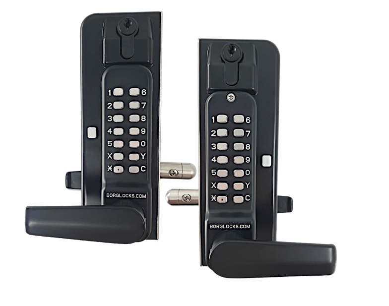 BL3435 KO ECP Marine Grade Digital Back To Back Gate Lock With Key Override