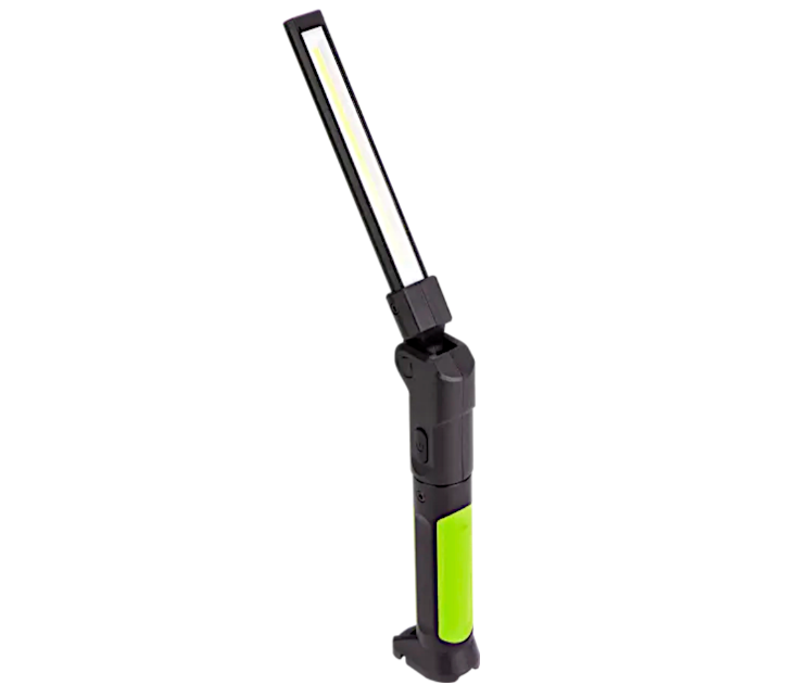 LED Slim Foldable Inspection Torch USB-C Rechargeable With UV Light Mode & Powerbank Function