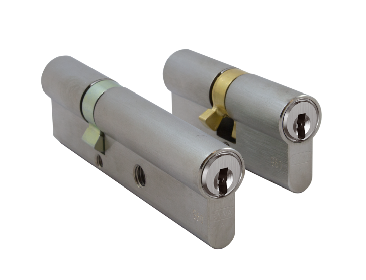ICS L111 Rim & S363 Euro Double Cylinder To Suit Banham Locks Keyed Alike Set