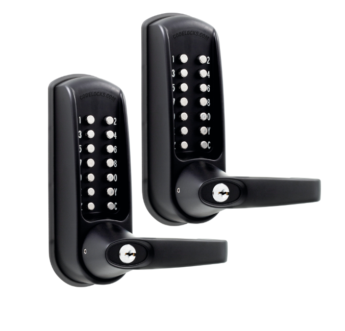 CL0610BB Marine Grade Back To Back Digital Lock With Tubular Latch