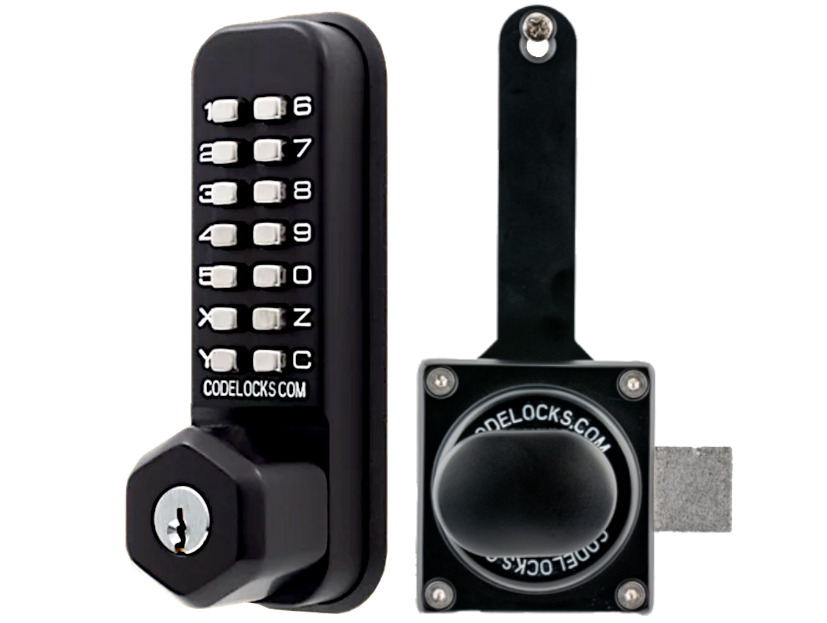 CL200 Marine Grade Digital Gate Lock With Surface Latch & Key Override