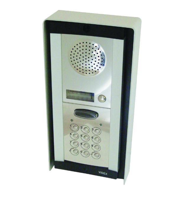 8K Series Audio 1Way Intercom Kit DC Complete With Keypad