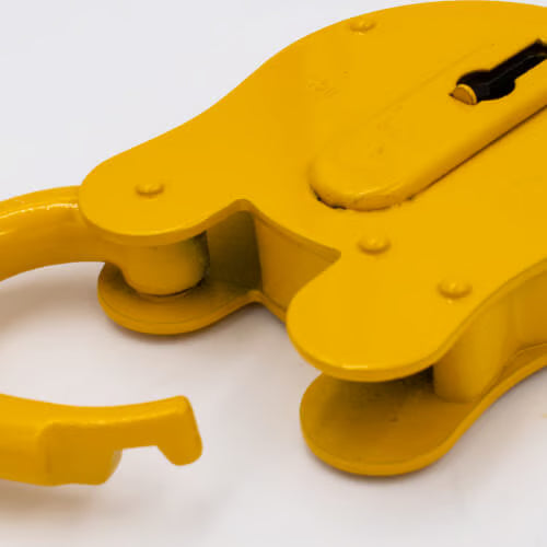 FB14 Open Shackle Yellow Padlock
