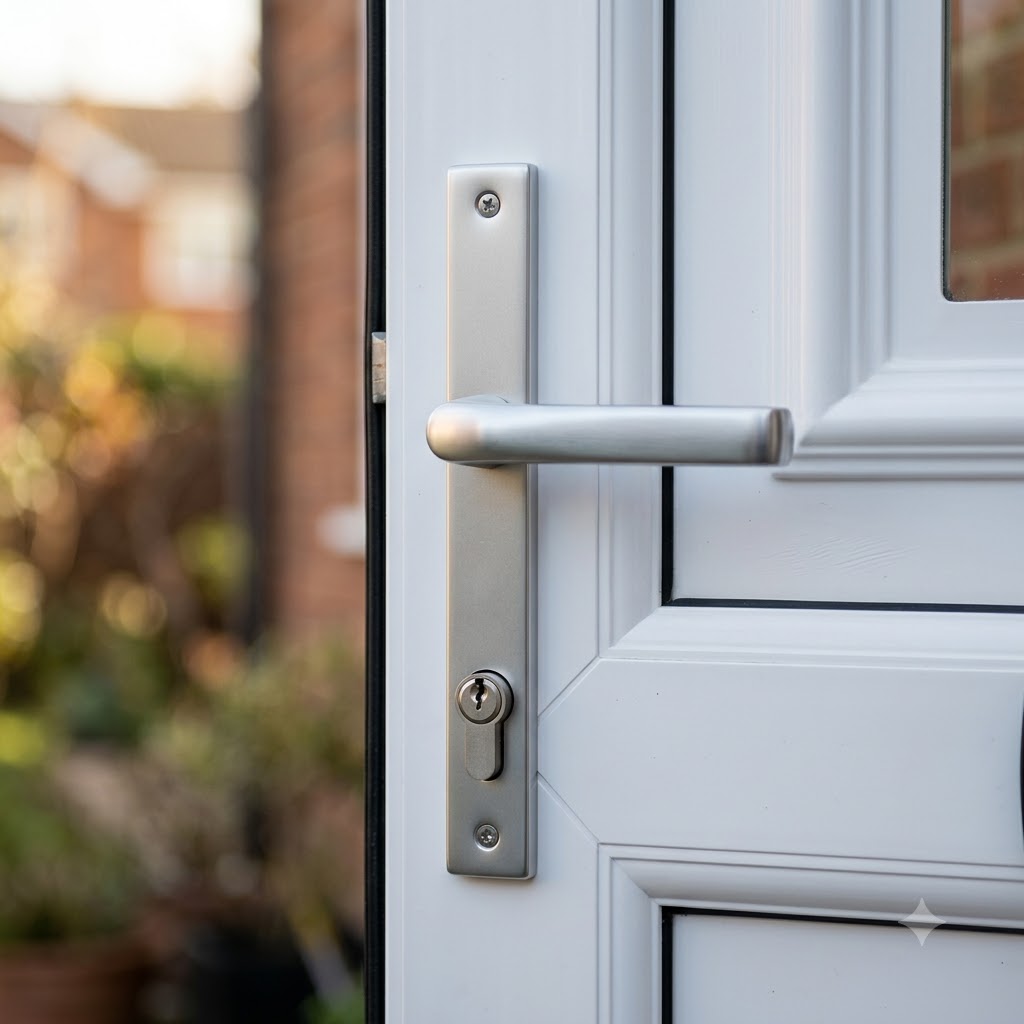 Lever Multipoint Door Handles - 92mm PZ Sprung 212mm Screw Centres (LEAD TIME: 2-3 DAYS)