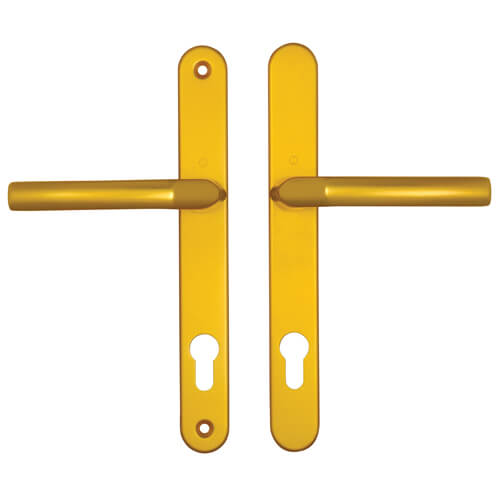 Lever UPVC Multipoint Door Handles - 92mm PZ 215mm Screw Centres