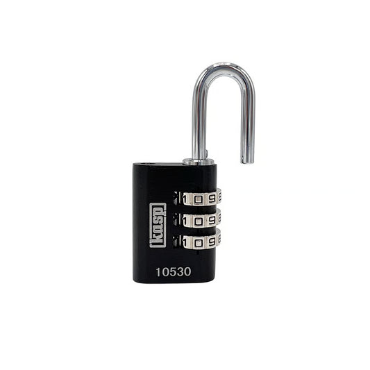 30mm Open Shackle Aluminium Combination Padlock