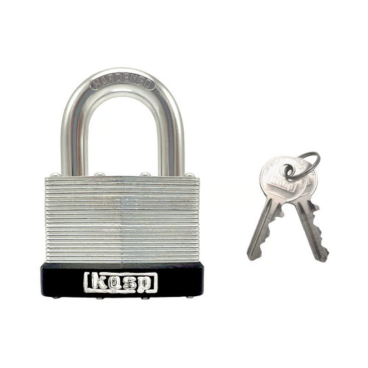 130 60mm Open Shackle Laminated Steel Padlock