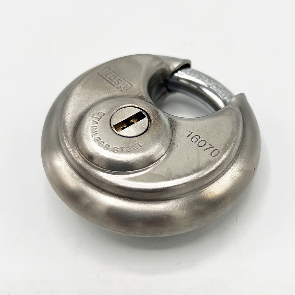 70mm Closed Shackle Disc Padlock