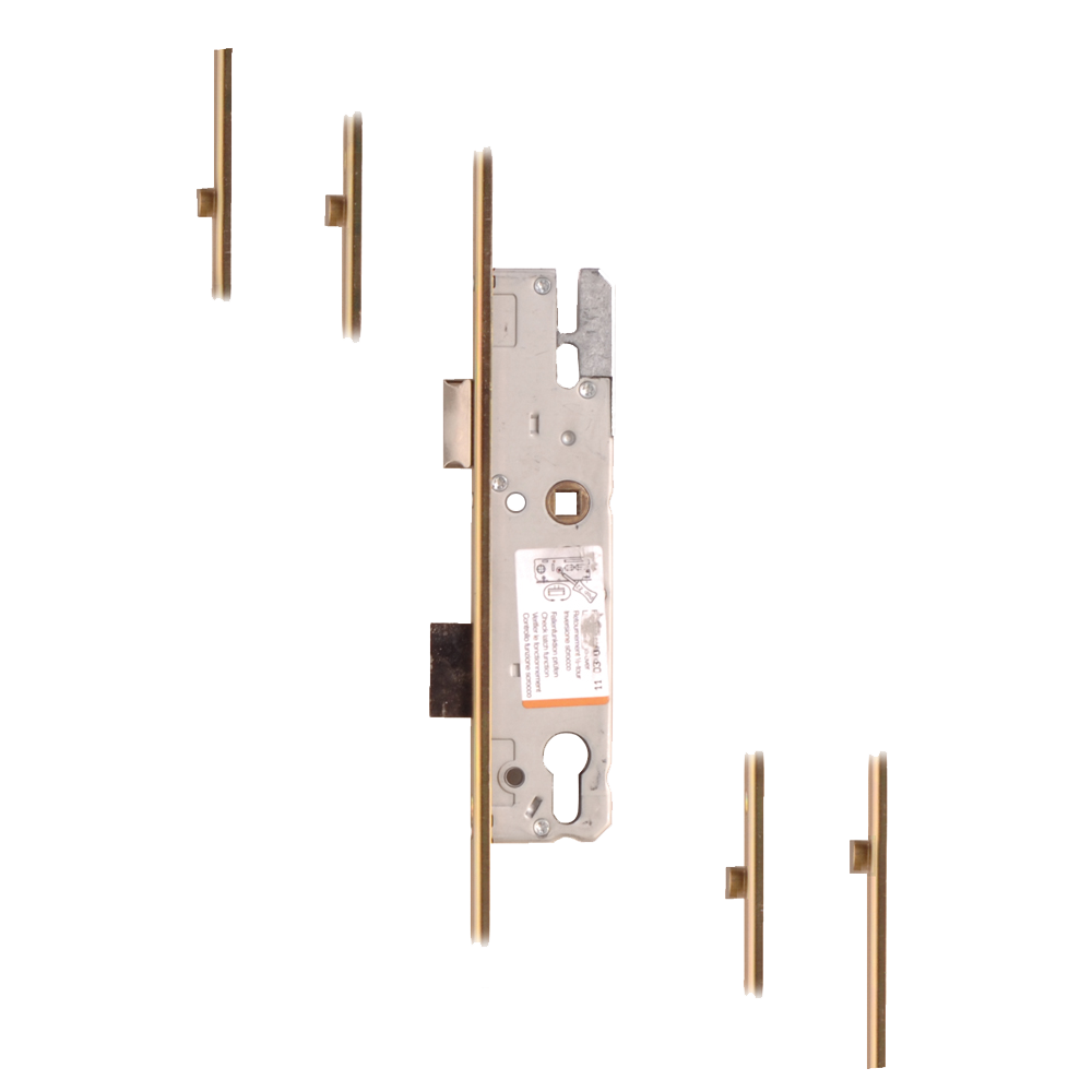 Lever Operated Latch & Deadbolt - 4 Roller