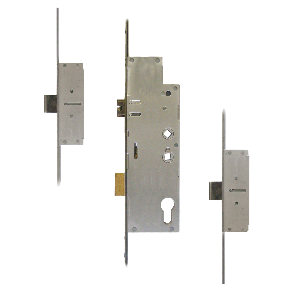 Crimebeater 20mm Lever Operated Latch & Deadbolt Twin Spindle - 2 Dead Bolt